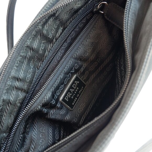 Authentic Preowned Prada Black Nylon Long Strap Tote Bag - Picture 12 of 12